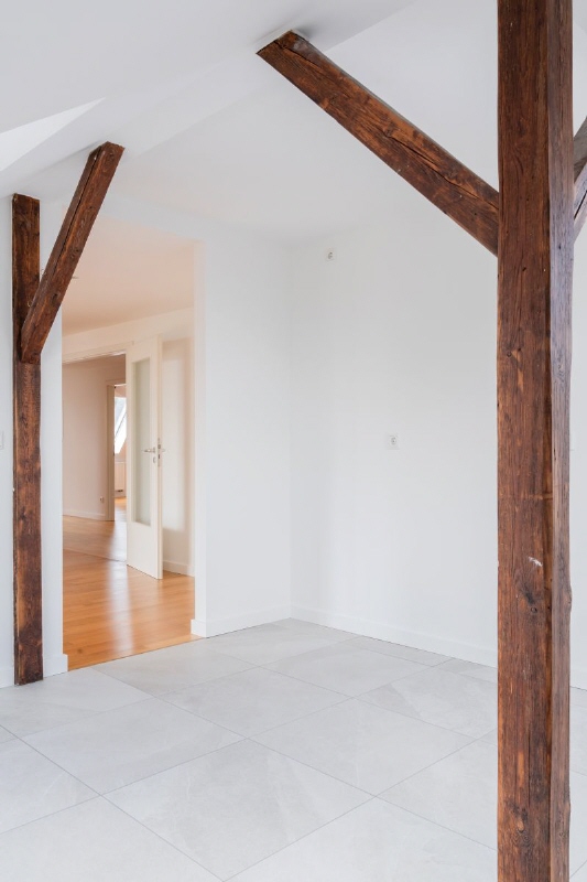 Beispielbild einer bereits renovierten Wohnung im Haus