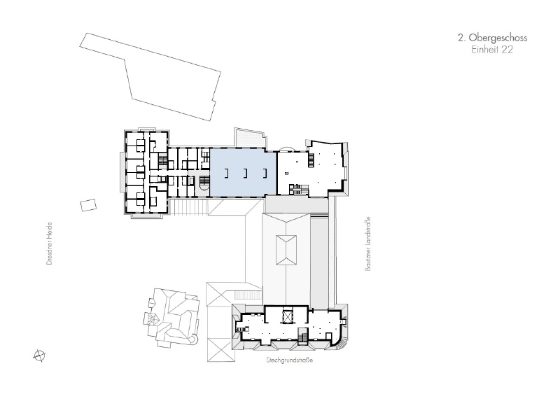 Lageplan Einheit 22