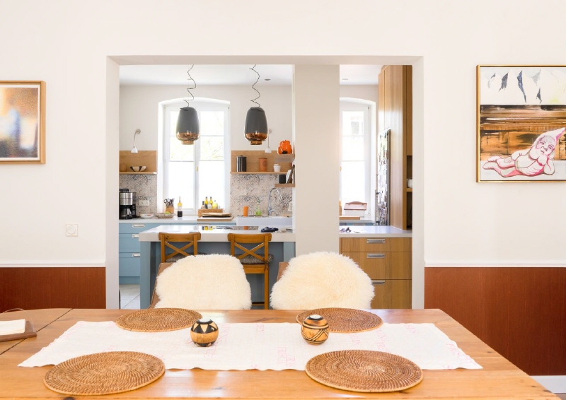 Essbereich und Küche