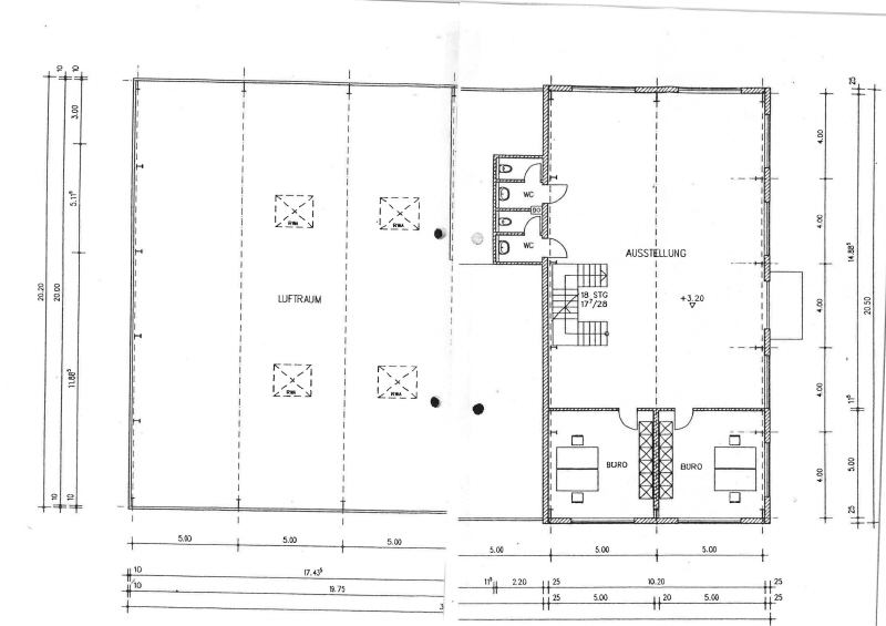 Halle1 Grundriss 1OG