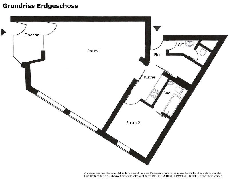 Grundriss Erdgeschoss