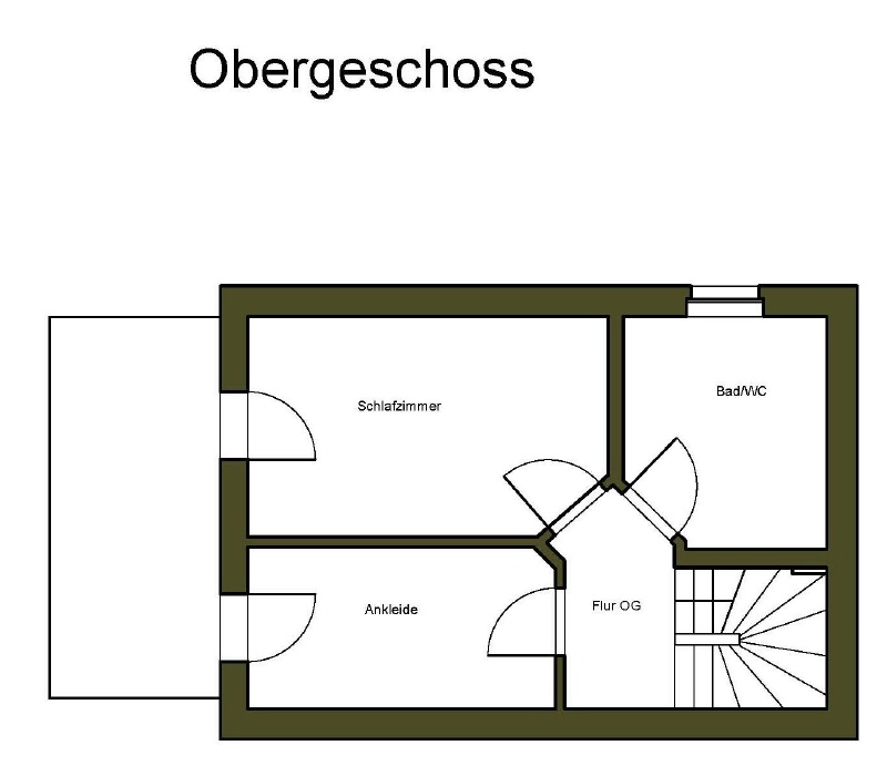 Grundriss Obergeschoss
