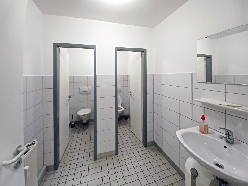Innenansicht WC Anlage