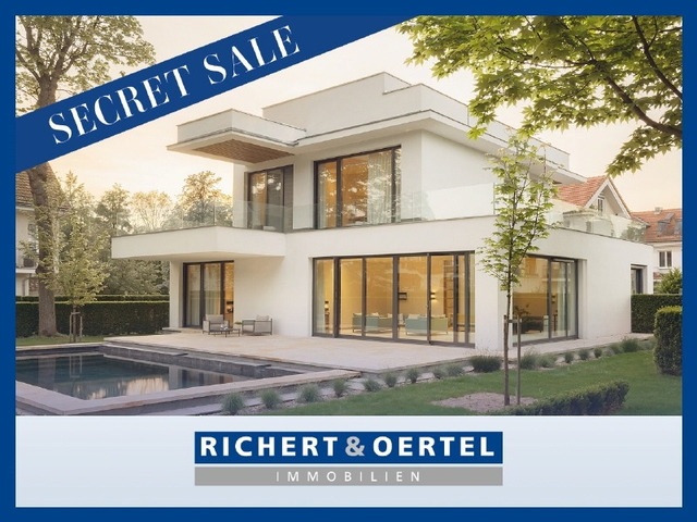 »Secret Sale« Exklusive Neubau-Villa in begehrter Dresdner Lage